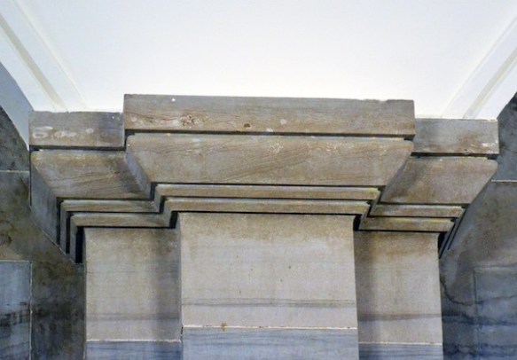 Figure 10. Greek moldings, Tennessee State Capitol, Nashville (Loth).