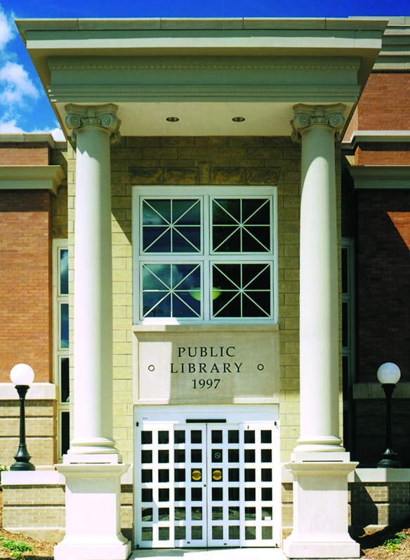 PHOTOGRAPHY:  DALE PHOTOGRAPHICS, COMMERCIAL, EXTERIOR, LIBRARIES