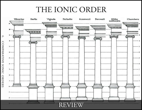Review the History of the Ionic Order from Chadsworth Columns